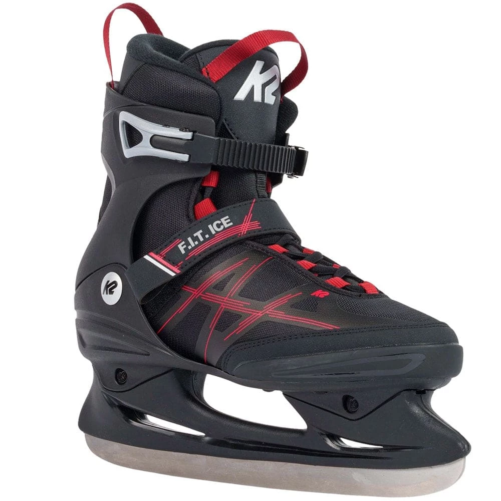 Aktion 🌟 K2 F.I.T. Ice Schlittschuhe Black/Red Herren 🤩