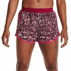 Schlussverkauf 👏 Under Armour Fly By 2.0 Short Black Rose/Penta Pink Damen 🧨