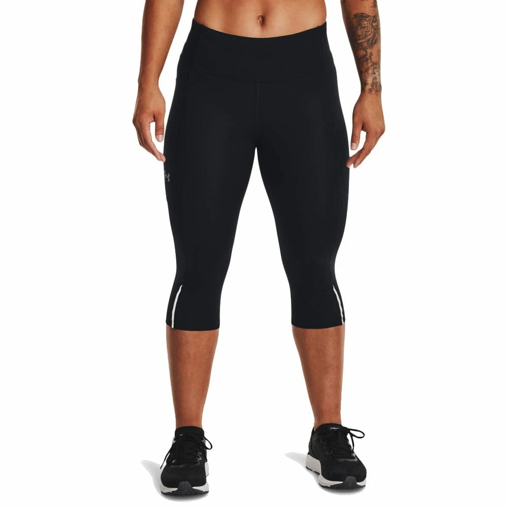 Brandneu ✔️ Under Armour Fly Fast 3.0 Speed Capri Leggings Black Damen 😍