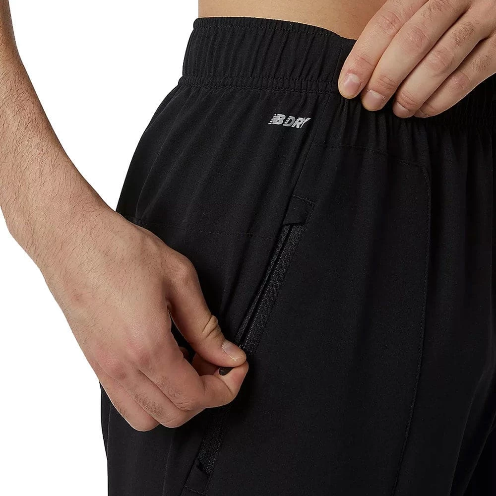 Schlussverkauf ???? New Balance Impact Run Woven Trainingshose Black Herren ???? 6 Schlussverkauf ???? New Balance Impact Run Woven Trainingshose Black Herren ???? – Bild 4