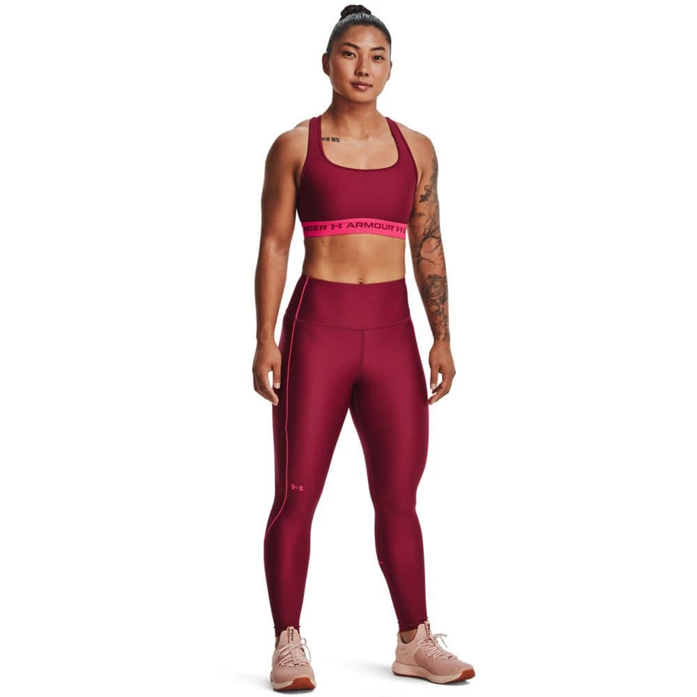 Bestes Angebot 💯 Under Armour HG 6M Leggings Black Rose Damen 🛒 – Bild 3
