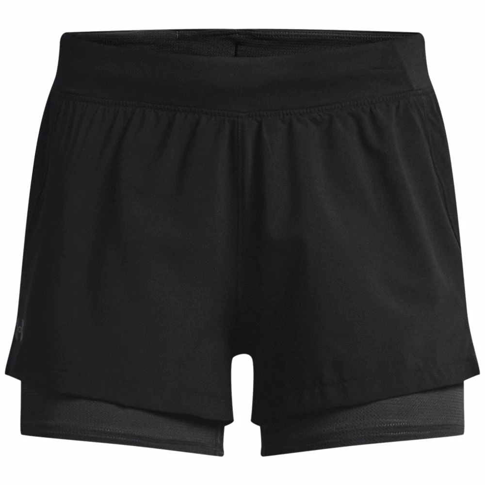 Top 10 🛒 Under Armour Iso-Chill 2-in-1 Laufshort Black/Reflective Damen 🌟