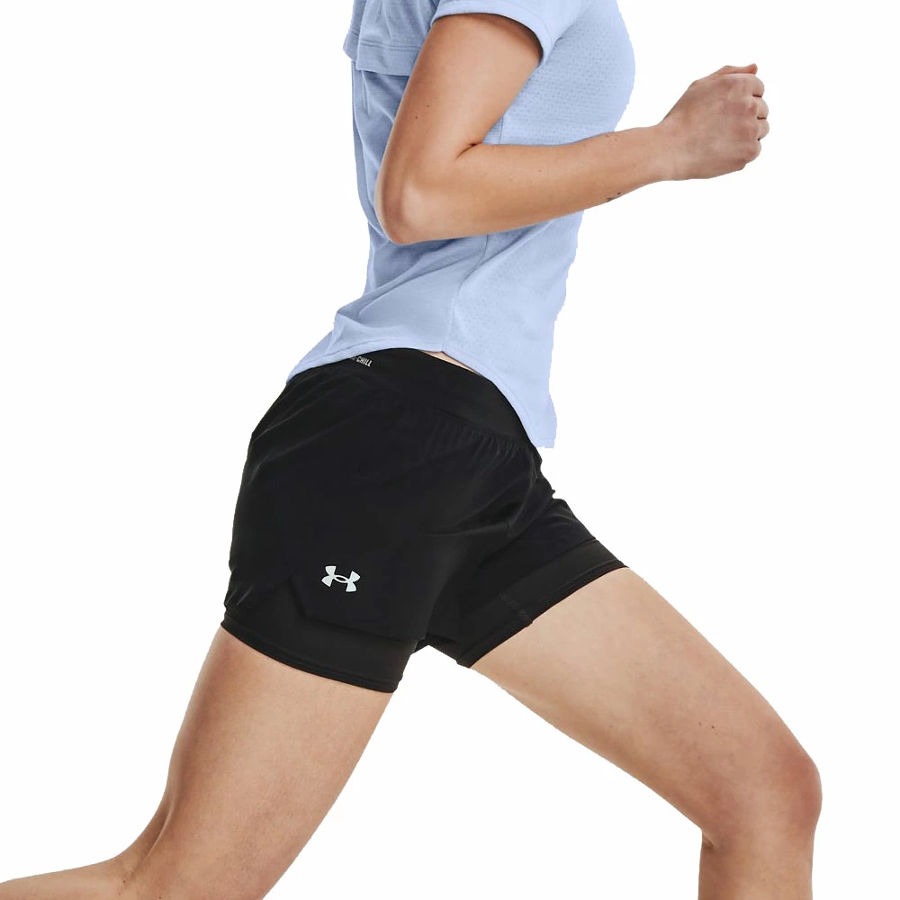 Top 10 🛒 Under Armour Iso-Chill 2-in-1 Laufshort Black/Reflective Damen 🌟 – Bild 5