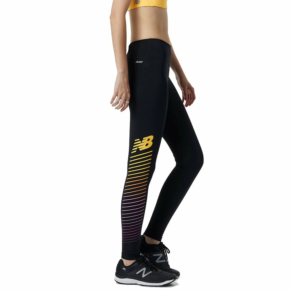 Großhandel 🎉 New Balance Reflective Accelerate Leggings Black Multi Damen 🎉 – Bild 2