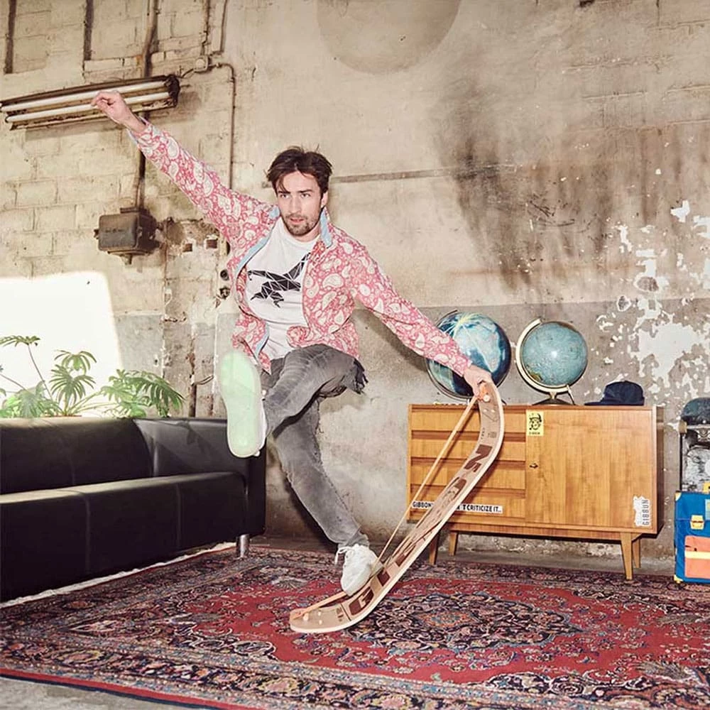 Bestpreis 👍 Gibbon Roots Rocker Travel Board Set Giboard Brown Damen, Herren 😀 – Bild 4